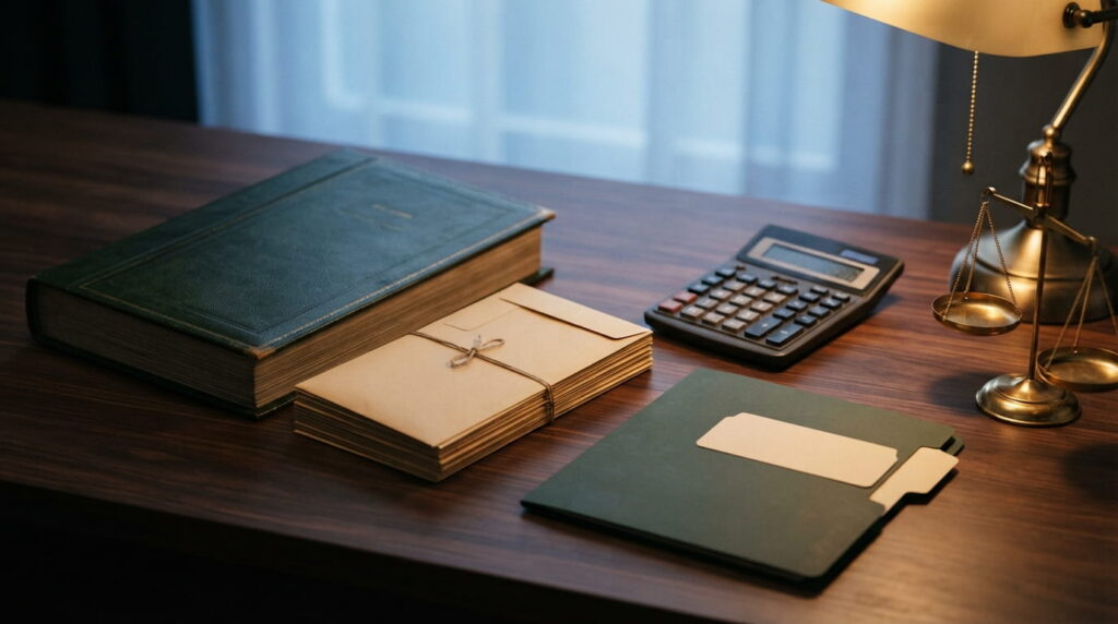 Handover box with keys and resident files for property management agreement termination in Texas